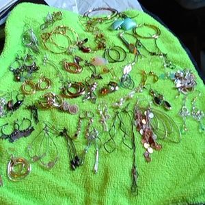 67 pairs of costume jewelry, (Bundle)
